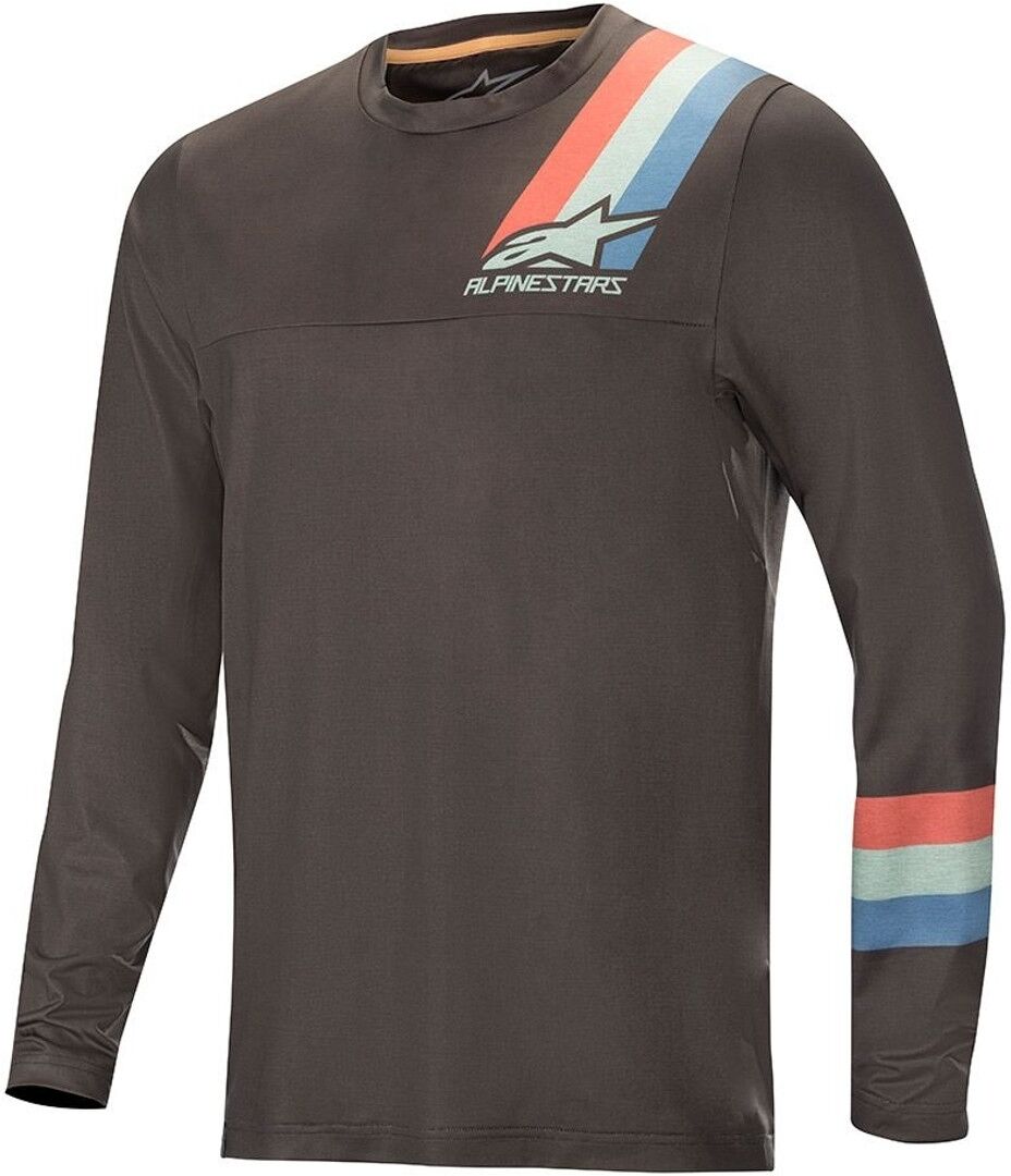 Alpinestars Alps 4.0 LS Sykkel Jersey S Grå Grønn