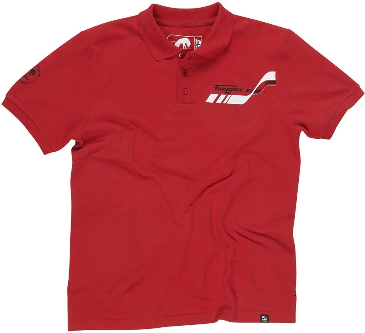 Furygan X-Wings Polo skjorte M Rød