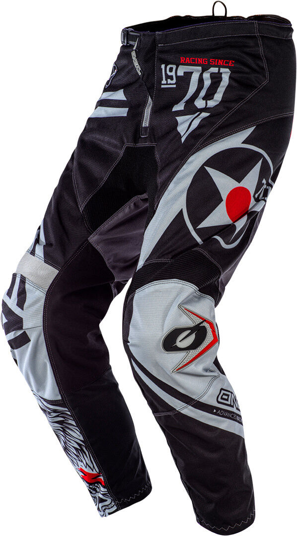 Oneal Element Warhawk Motocross bukser 28 Svart Grå