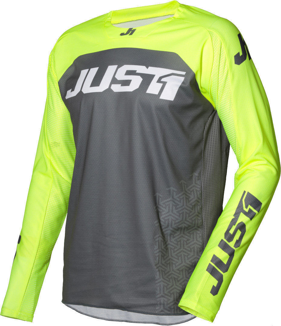 Just1 J-Force Terra Motocross Jersey S Grå Gul