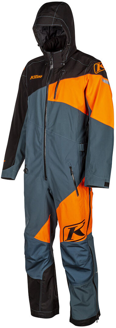 Klim Ripsa One Piece Snow Suit Ett stykke snø dress S Oransje