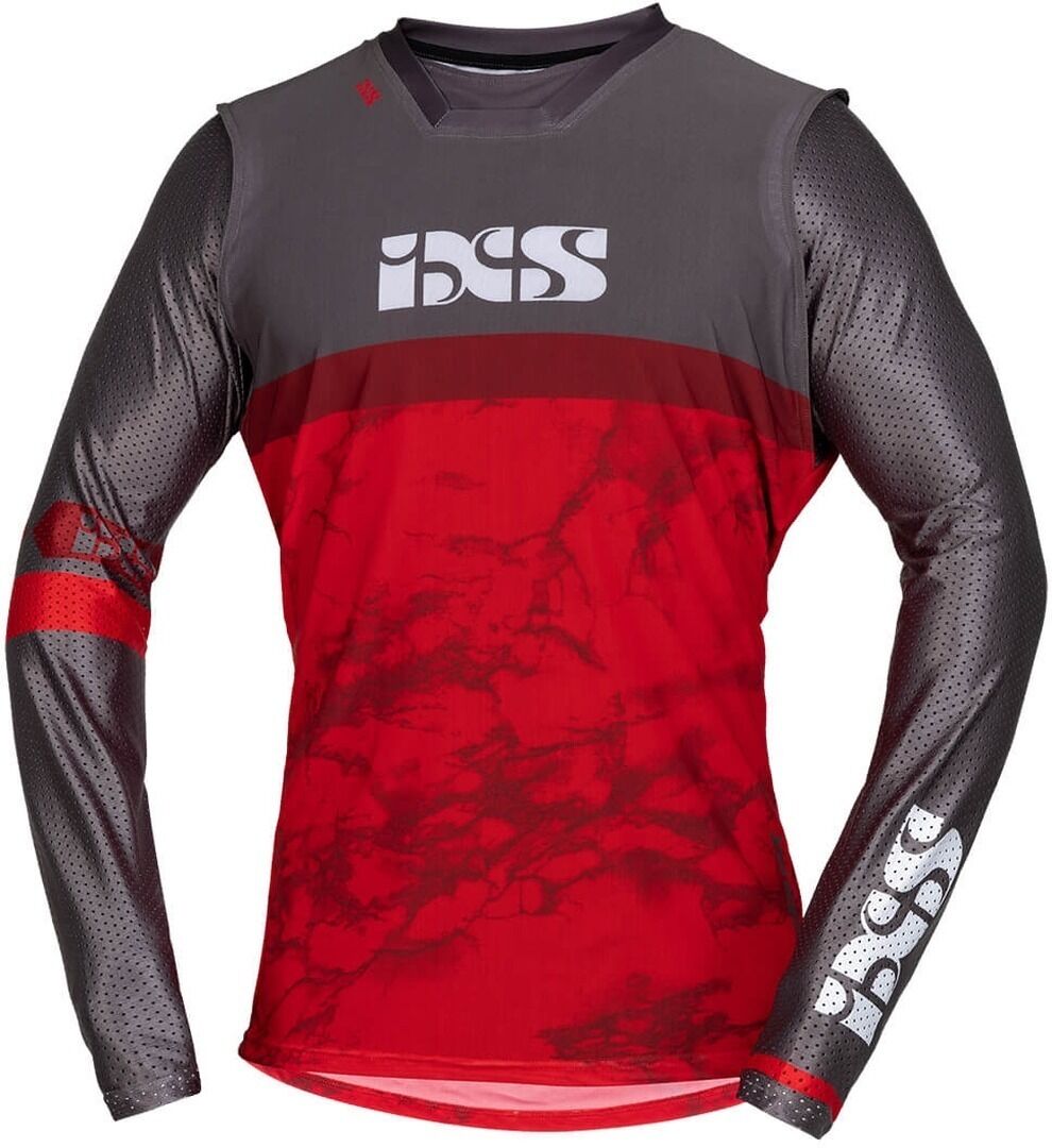 IXS Trigger Motocross Jersey 2XL Grå Rød
