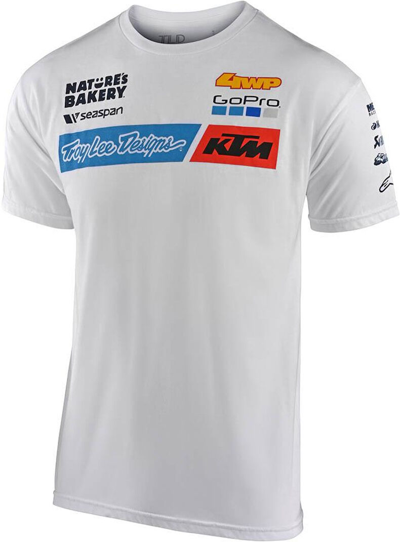 Troy Lee Designs Team KTM T-shirt M Hvit