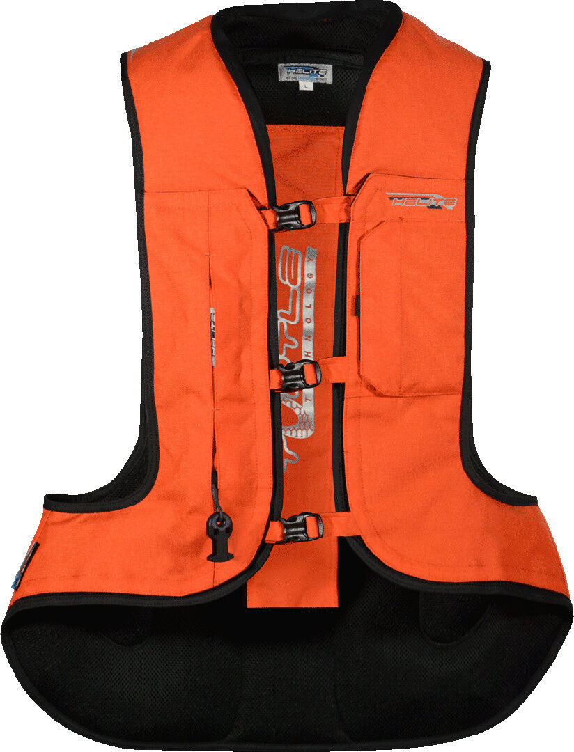 Helite Turtle 2.0 Kollisjonspute Vest M Oransje