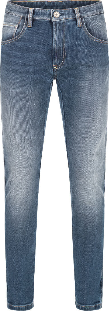 Rokker Rokkertech Tapered Slim Carrot Fit Motorsykkel Jeans 33 Blå