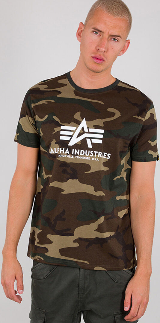 Alpha Industries Basic Camo T-shirt XS Flerfarget