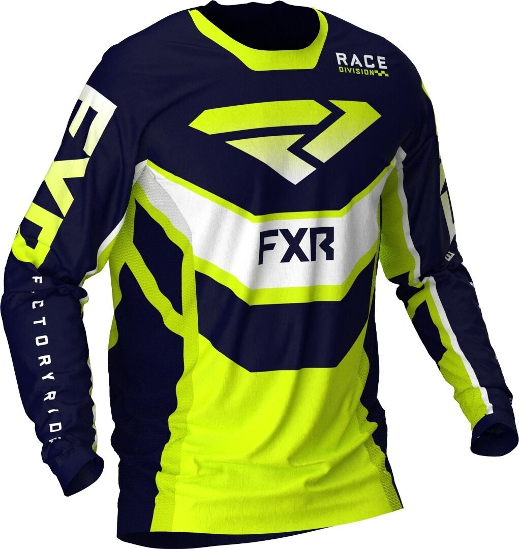 FXR Podium MX Gear Motocross Jersey S Svart Hvit Grønn