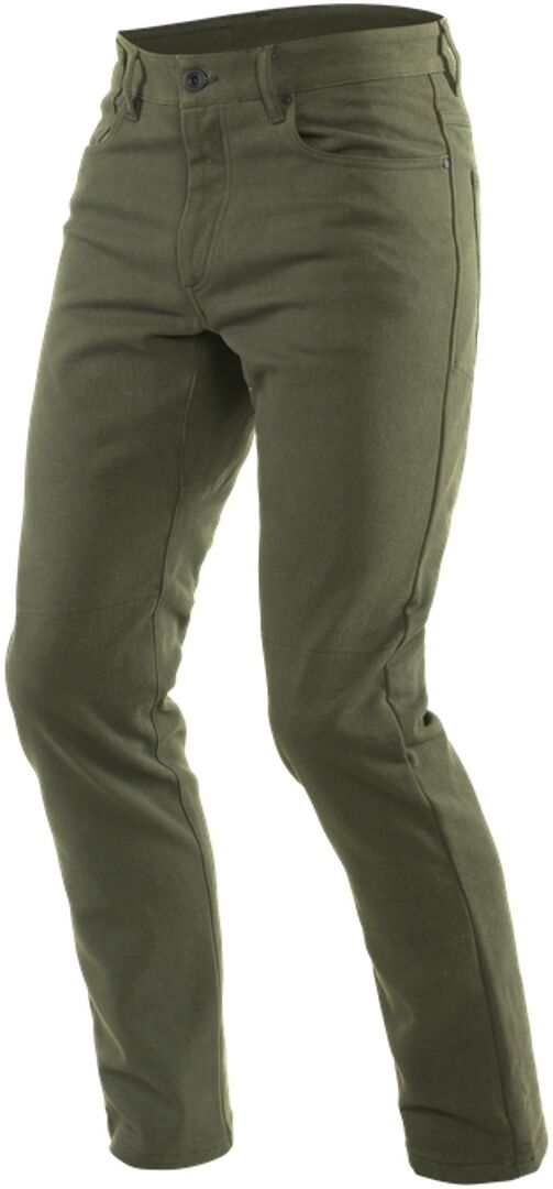 Dainese Casual Slim Motorsykkel tekstil bukser 35 Grønn