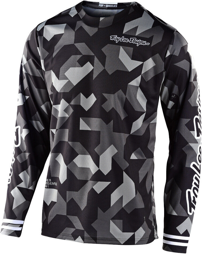 Troy Lee Designs GP Confetti Motocross-trøya 2XL Svart