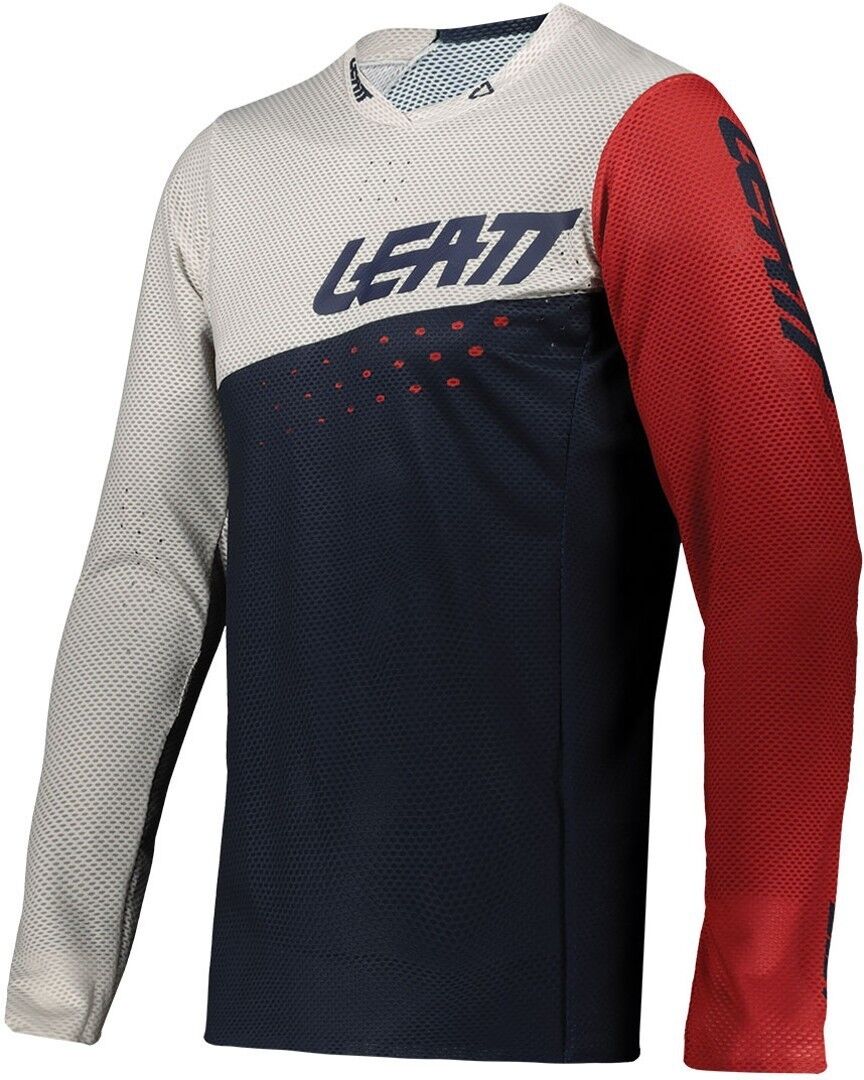 Leatt DBX 4.0 MTB LS Ultraweld Sykkel Jersey L Hvit Blå