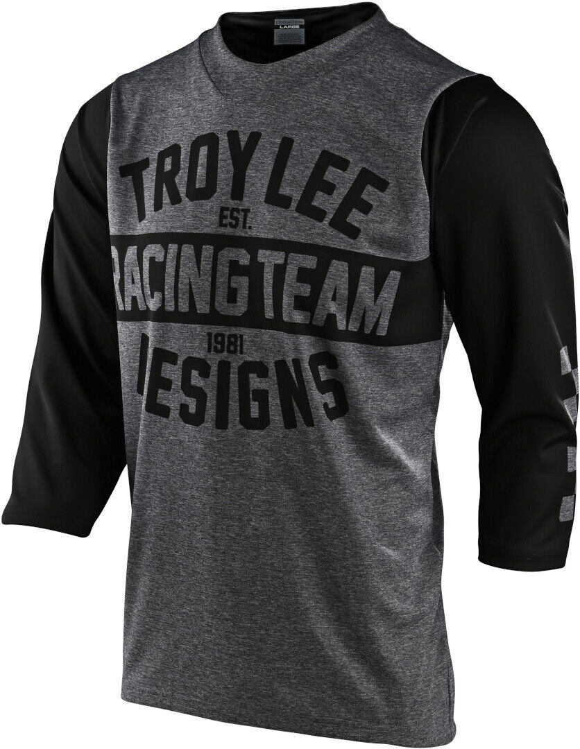 Troy Lee Designs Ruckus Team 81 Bicycle Jersey Sykkel Jersey M Svart Grå