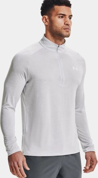 Under Armour Tech 1/2 Zip Long Sleeve - Ligh Grey