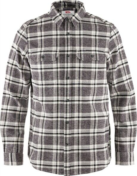 Fjällräven Övik Heavy Flannel Shirt Dark Grey  M