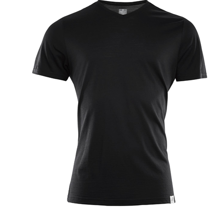 Aclima LightWool T-shirt, M's Black  XL