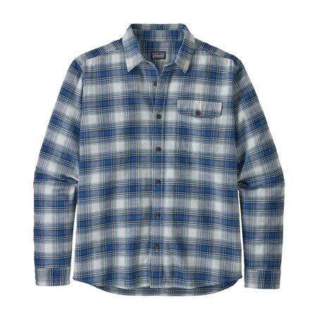 Patagonia Fjord Flannel Shirt LW, M's Superior Blue  XL