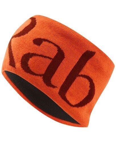 RAB Knitted logo Headband Atomic