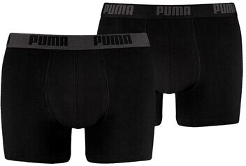 Puma 2pk Boxer Black/Black  XXL