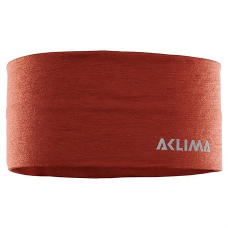 Aclima LightWool Headband Red Ochre  M