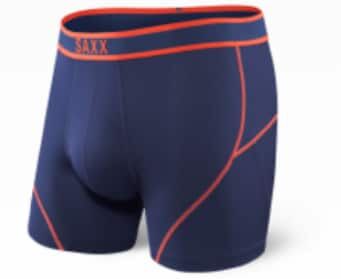 SAXX Kinetic Boxer Midnight Blue/Orange  M