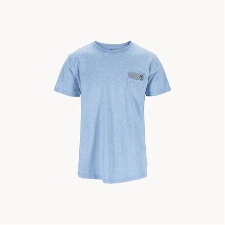 Tufte Mens Green City Tee Light Blue  XL