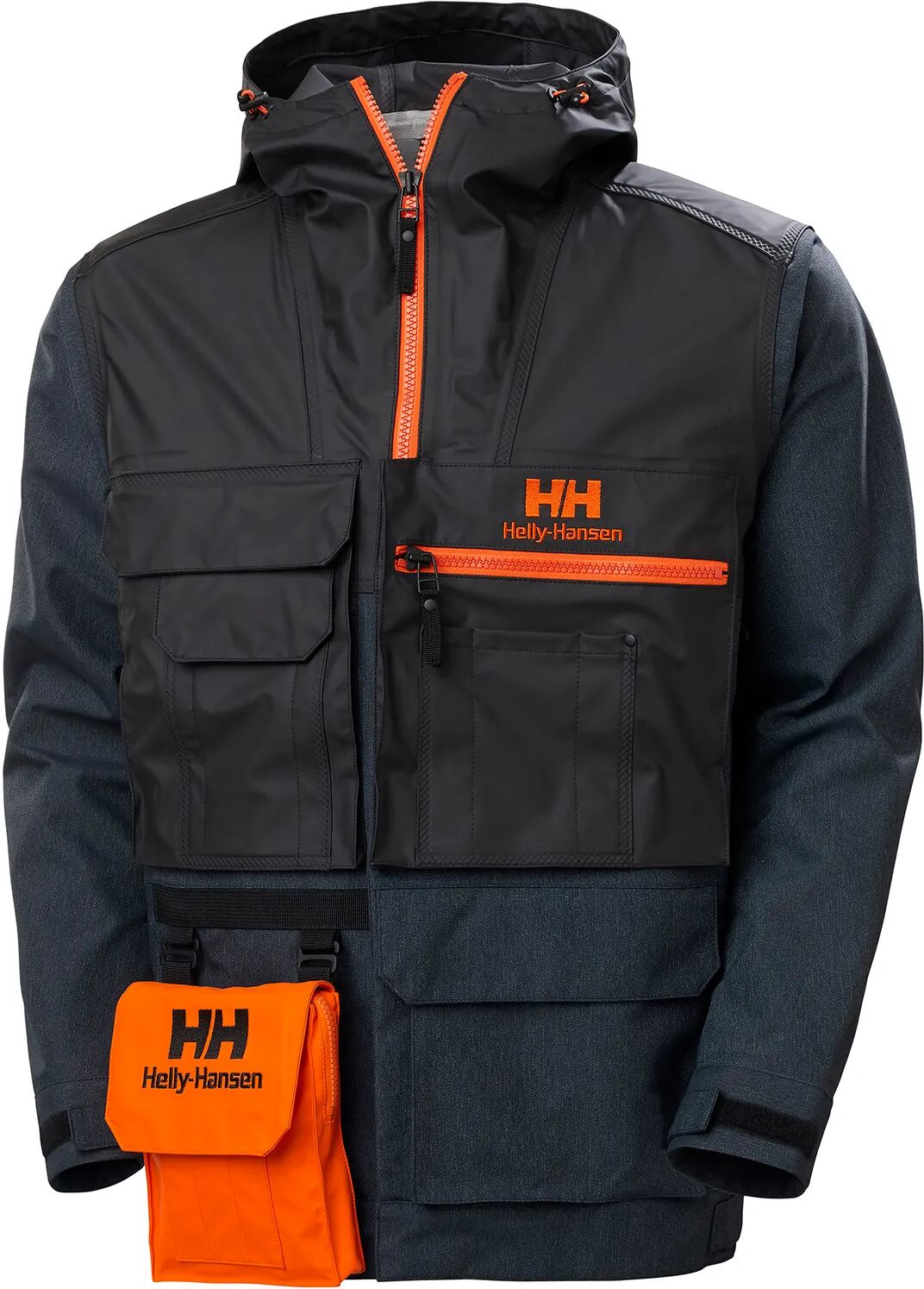 Helly Hansen Heritage Pu Hybrid Regnjakke marinen L