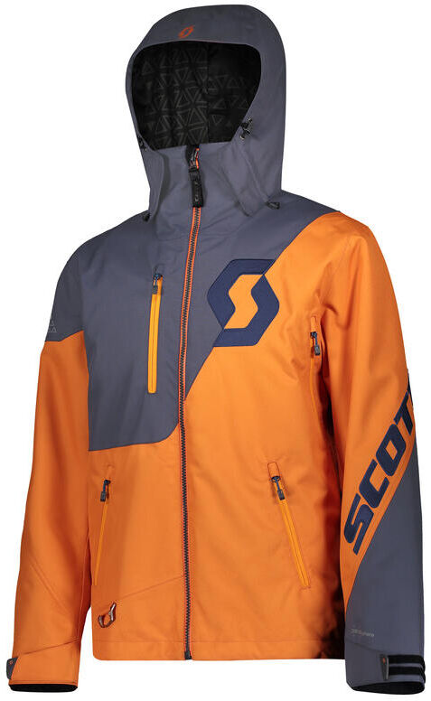 Scott Move Dryo Snøscooterjakke - Blå/ora, Xl Dryosphere 2l, Termisk Fôring 40g   XL