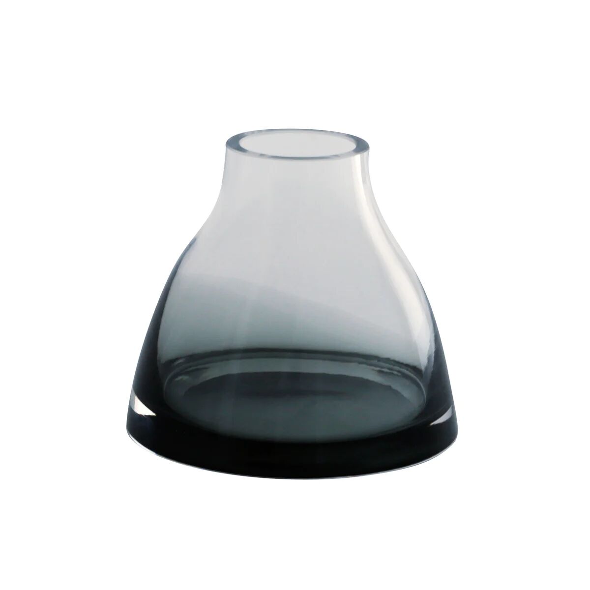 Ro Collection Flower vase no. 1 Smoked grey