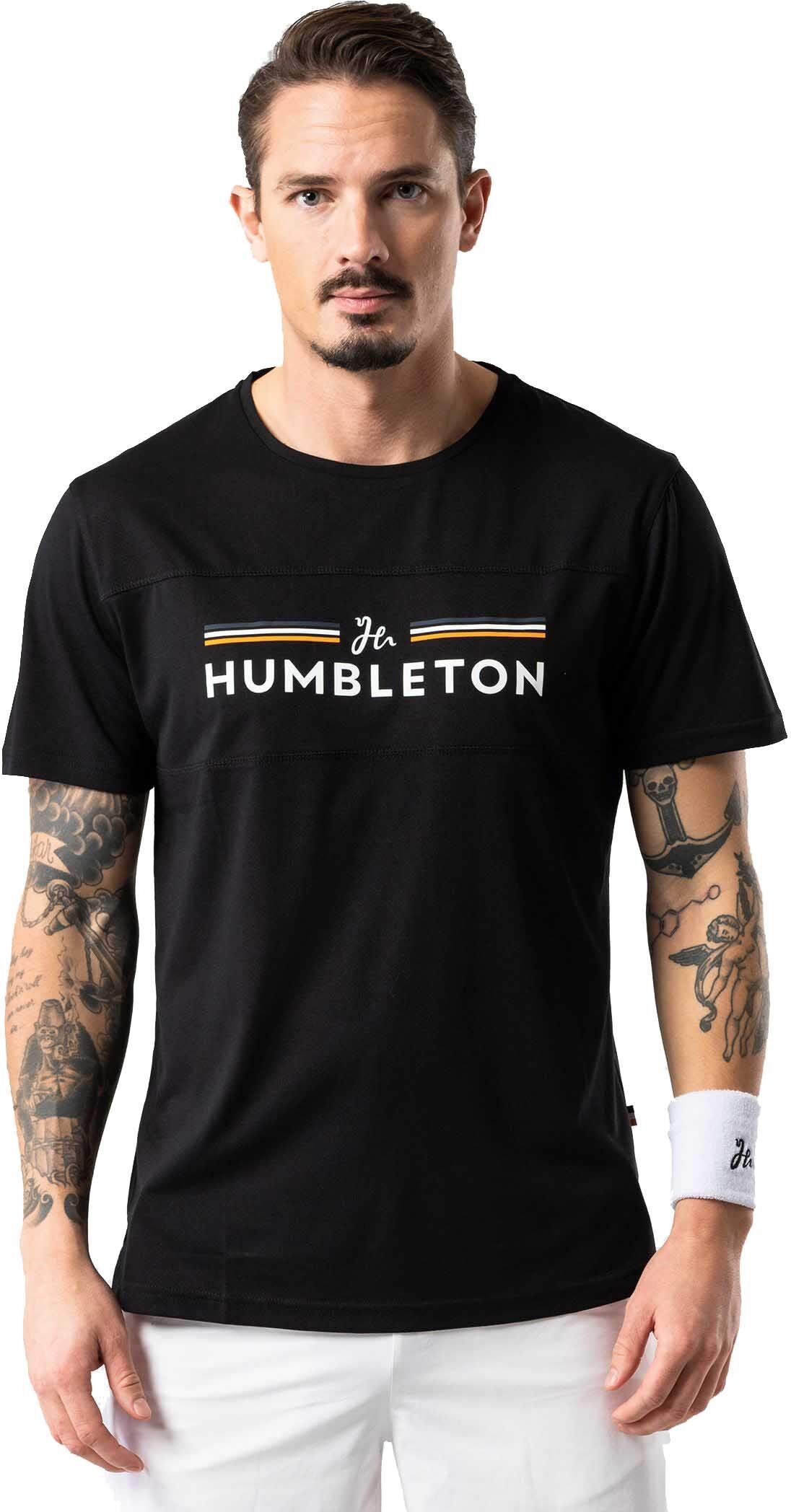 Humbleton Franky Flag Tee Black XL