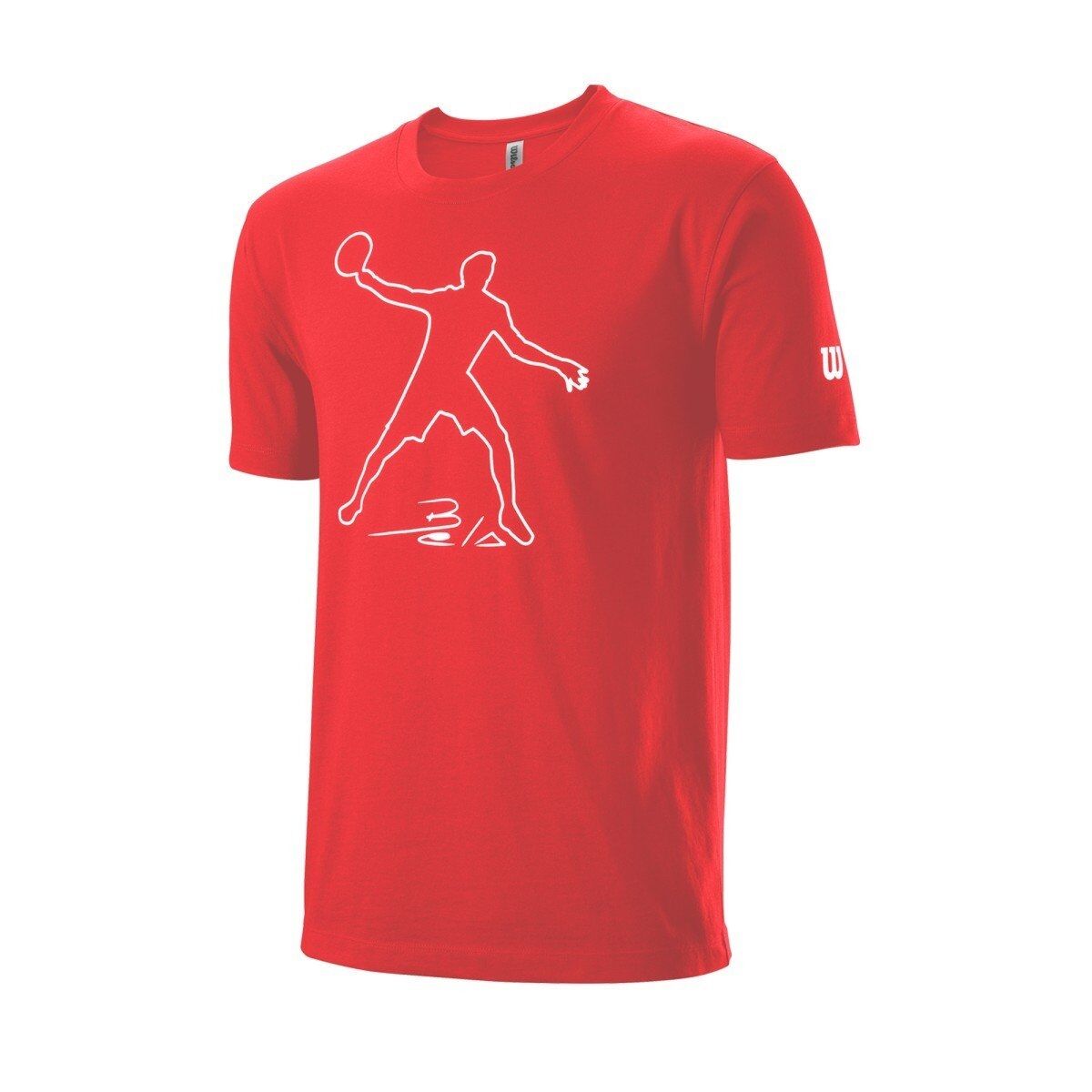 Wilson Bela Tech Tee Red L