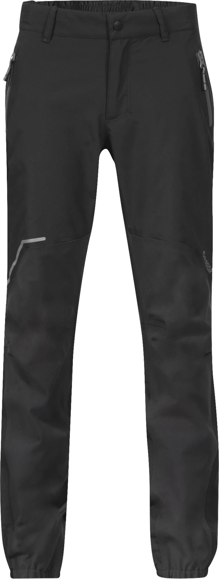 Bergans Sjoa 2L Pant, skallbukse junior 140 SolidCharcoal/Black/