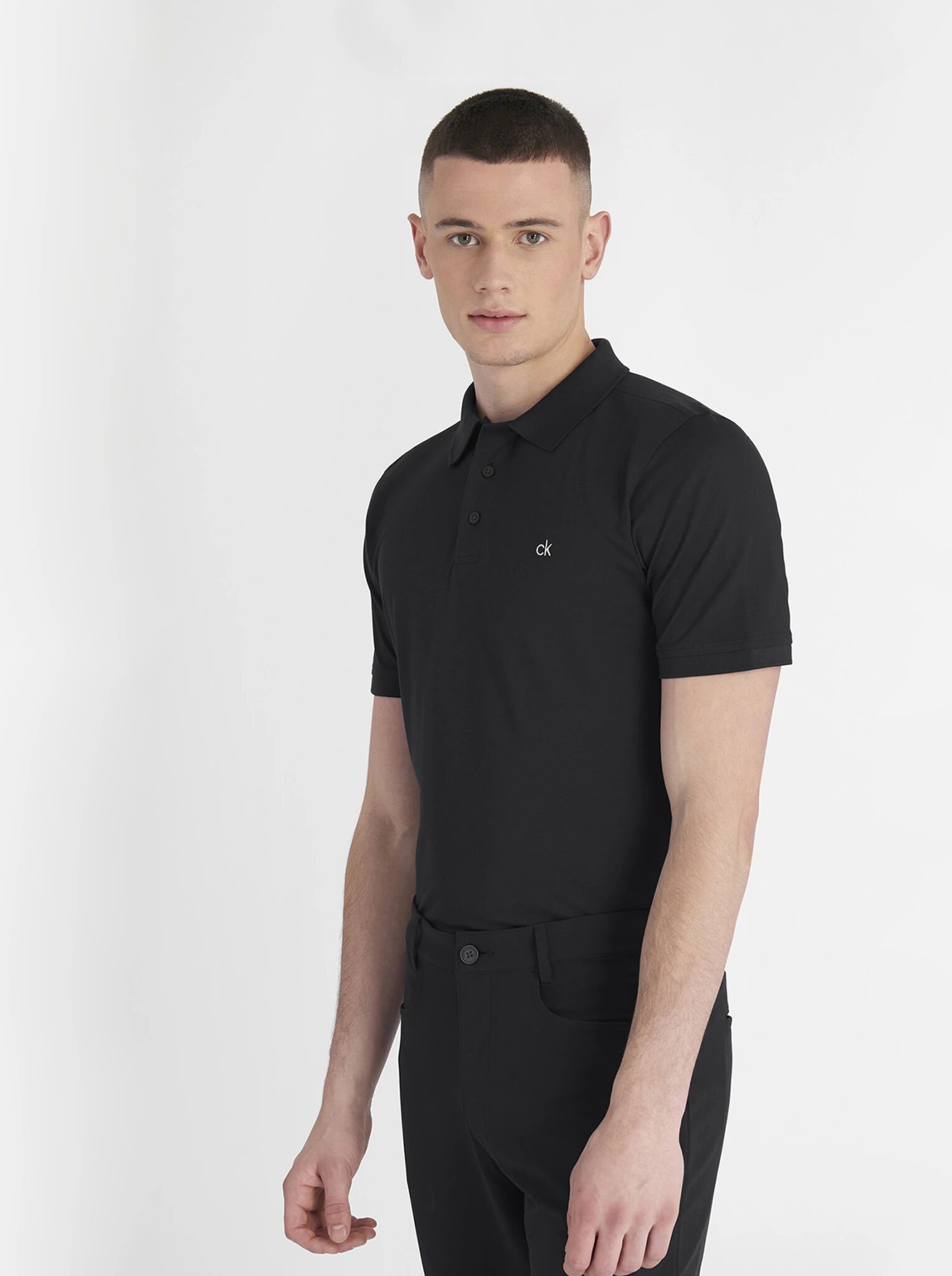 Calvin Planet Polo, poloskjorte herre XL BLACK