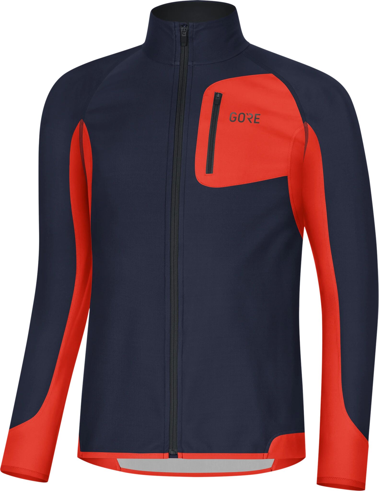 GORE Wear Wear Partial Gore®R3 Windstopper®Shirt, treningsjakke herre M Orbit Blue/fireball