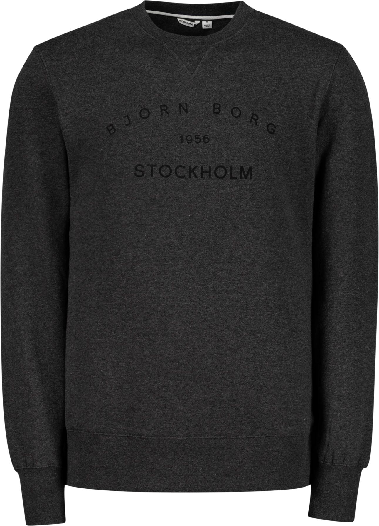 Björn Borg Sthlm Crew, hettegenser herre M Anthracite Melange