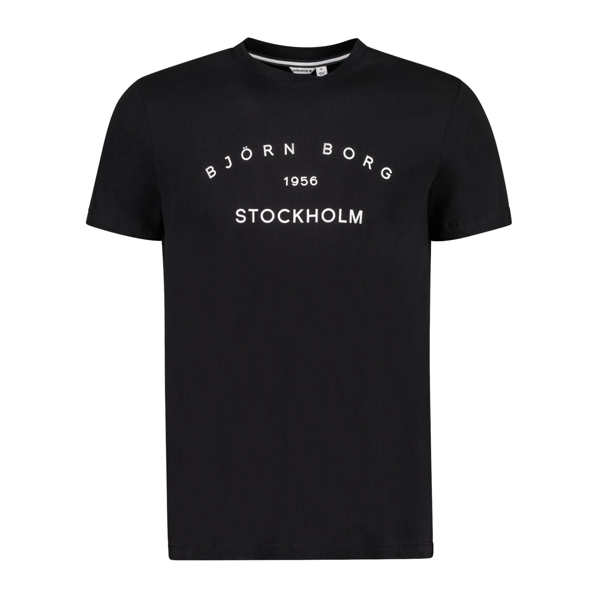 Björn Borg Sthlm T-Shirt, t-skjorte herre M Black Beauty