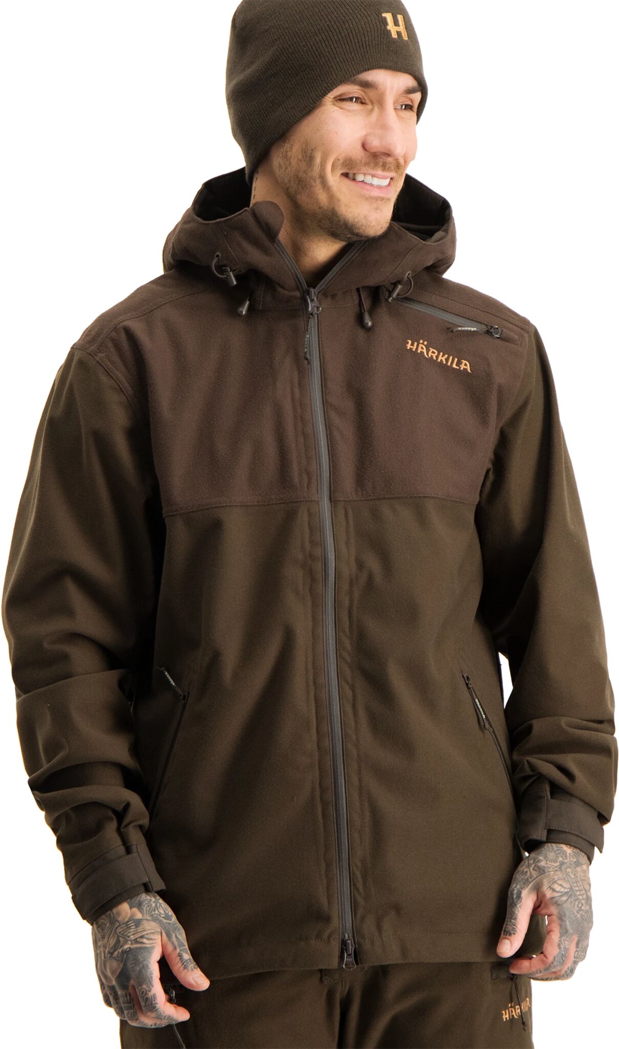 Härkila Huntley HWS Jacket, jaktjakke herre 46 Hunting Green/shadow