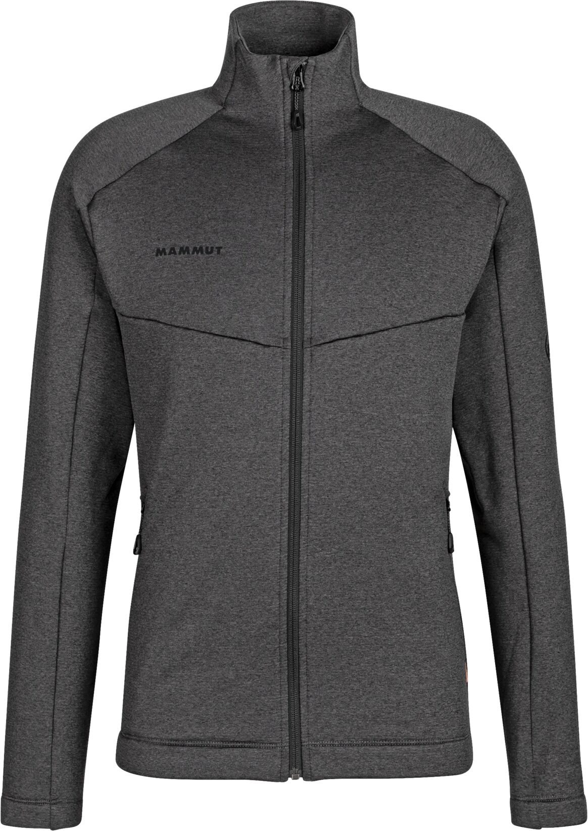 Mammut Nair ML Jacket Men, fleecejakke, herr M Black Melange-white