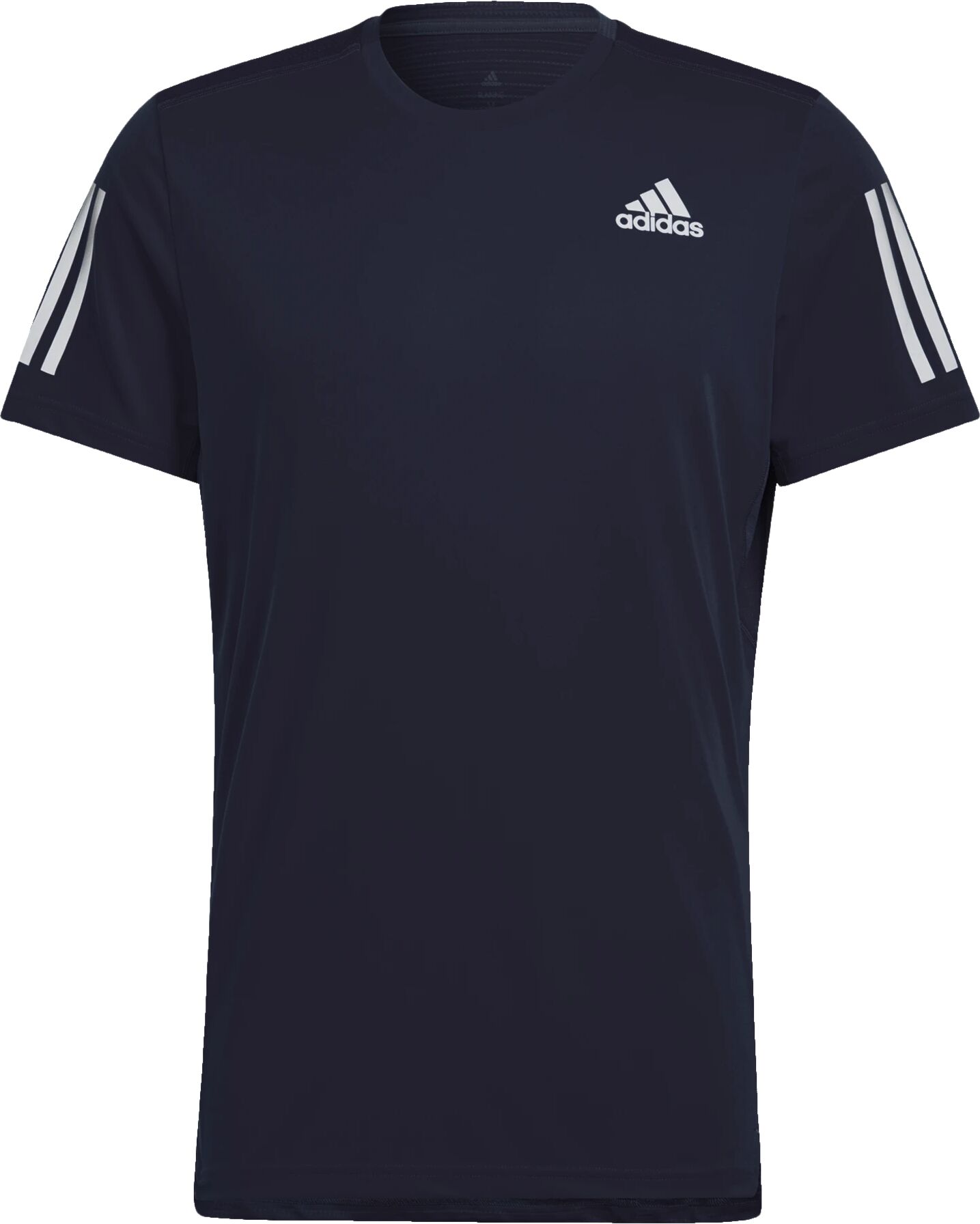 adidas OWN THE RUN TEE, t-skjorte herre S Legend Ink/reflectiv