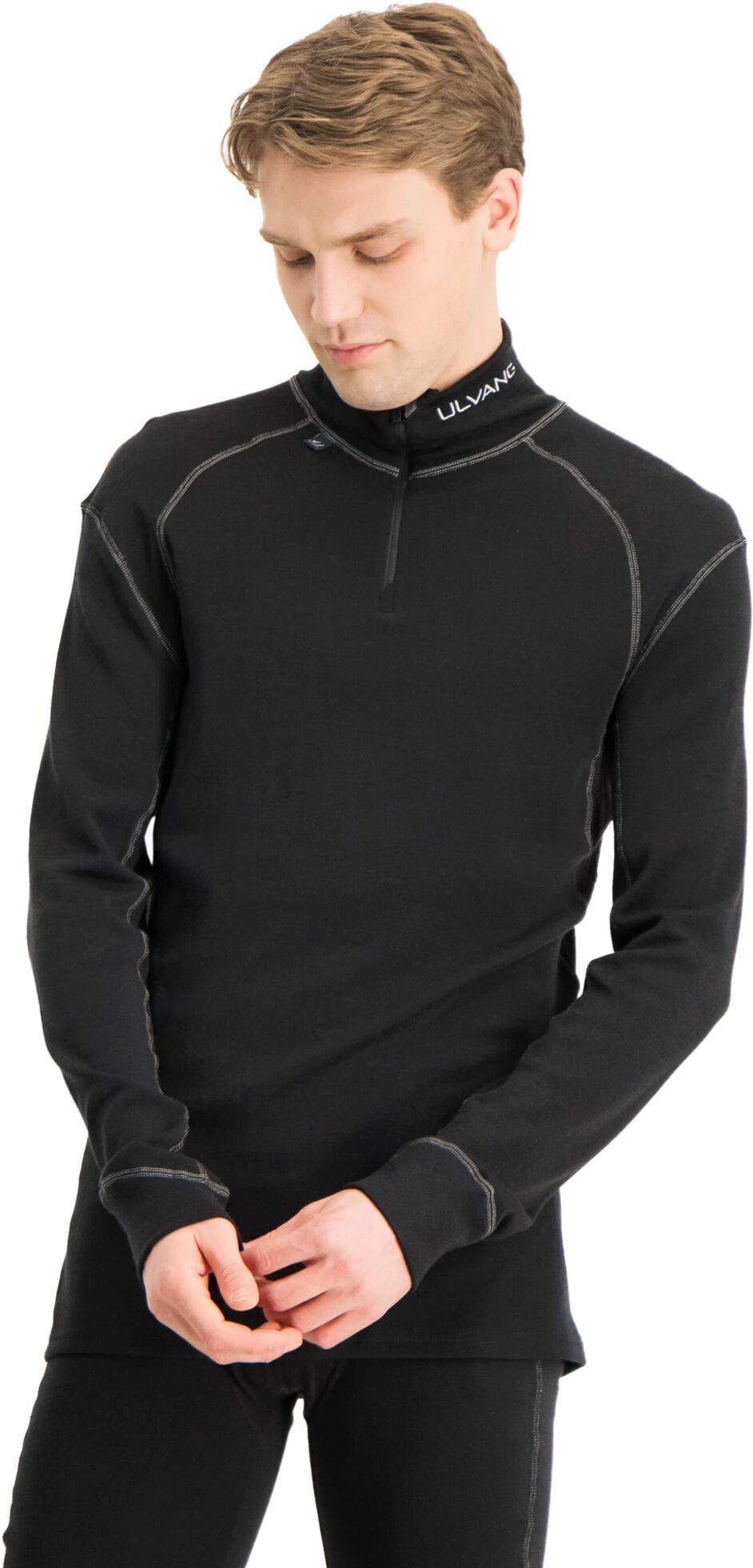 Ulvang Thermo Turtle Neck, ulltrøye herre XXL BLACK