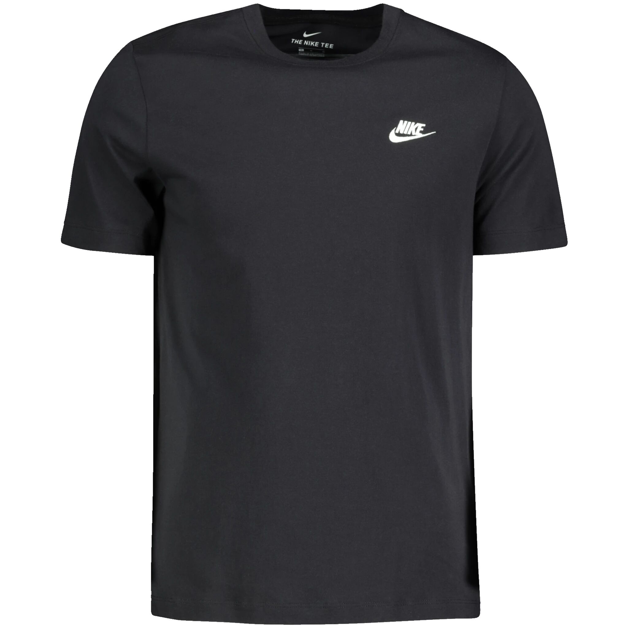 Nike Club Tee, t-skjorte herre XL BLACK/WHITE