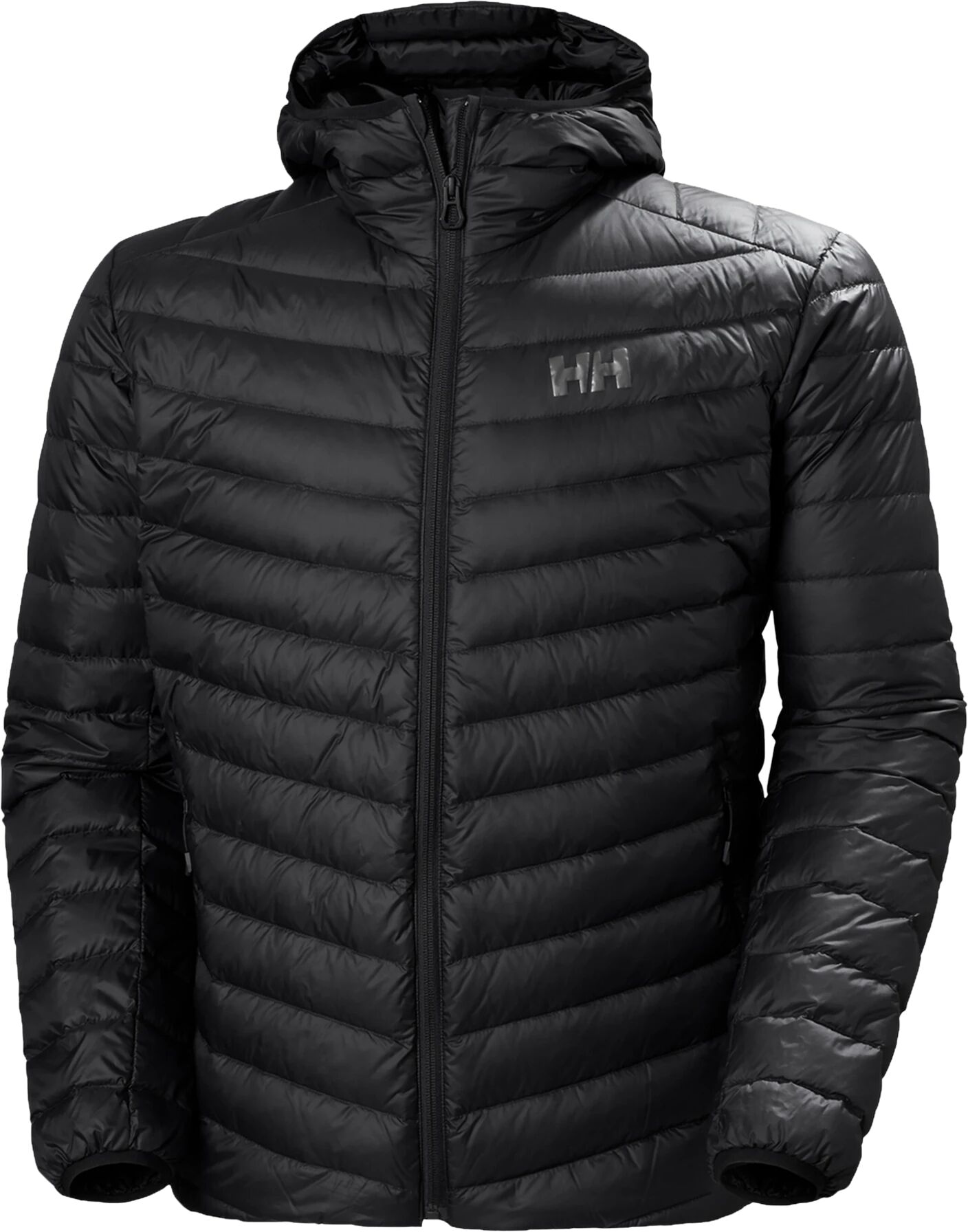 Helly Hansen Verglas Hooded Down Insulator, dunjakke herre L BLACK