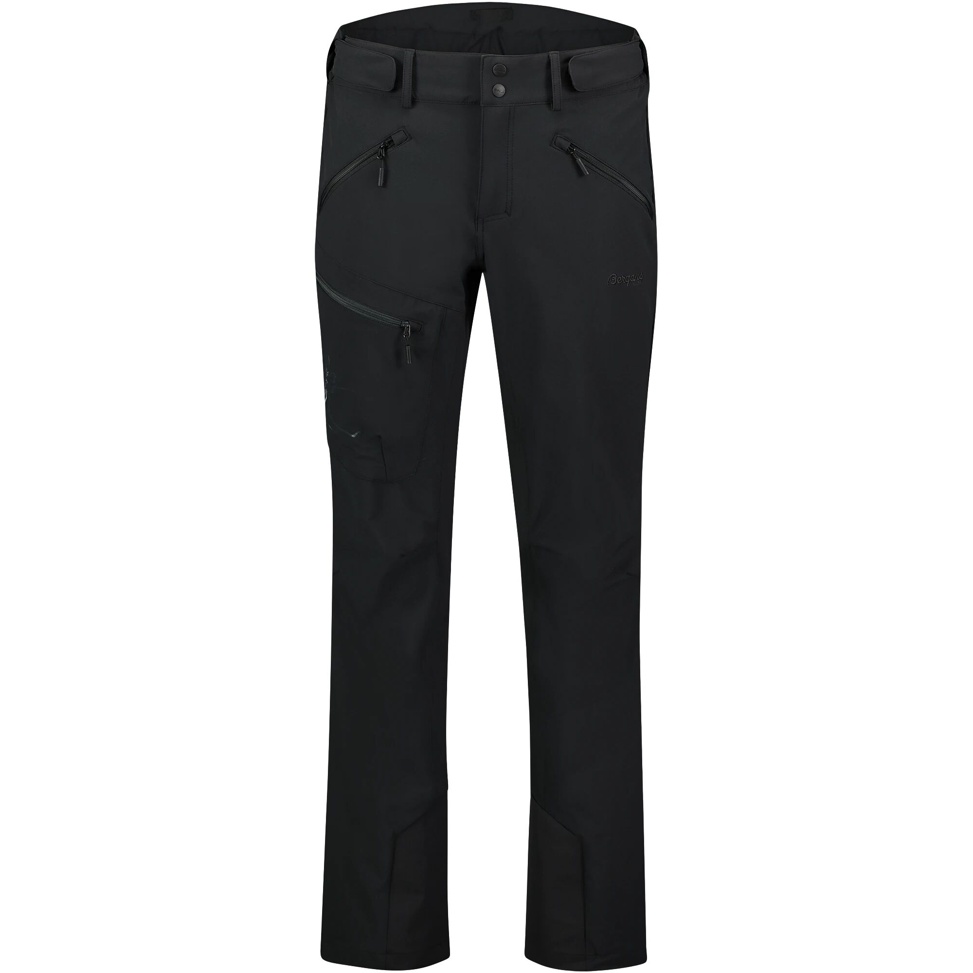 Bergans Romsdal Softshell Pant, softshellbukse herre  XL Black/SolidCharcoal