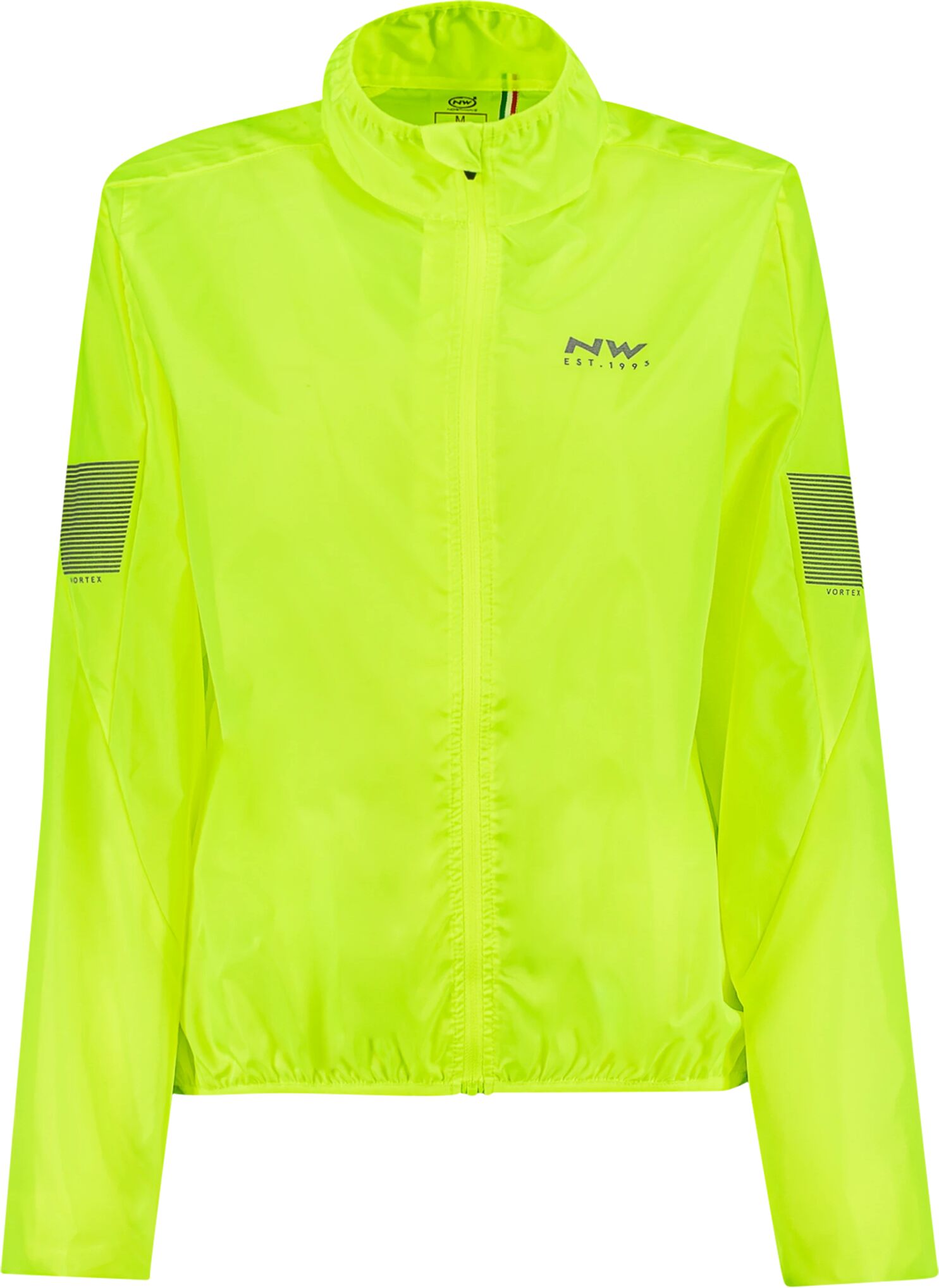 Northwave Vortex 21, sykkeljakke vindtett herre XL yellow fluo