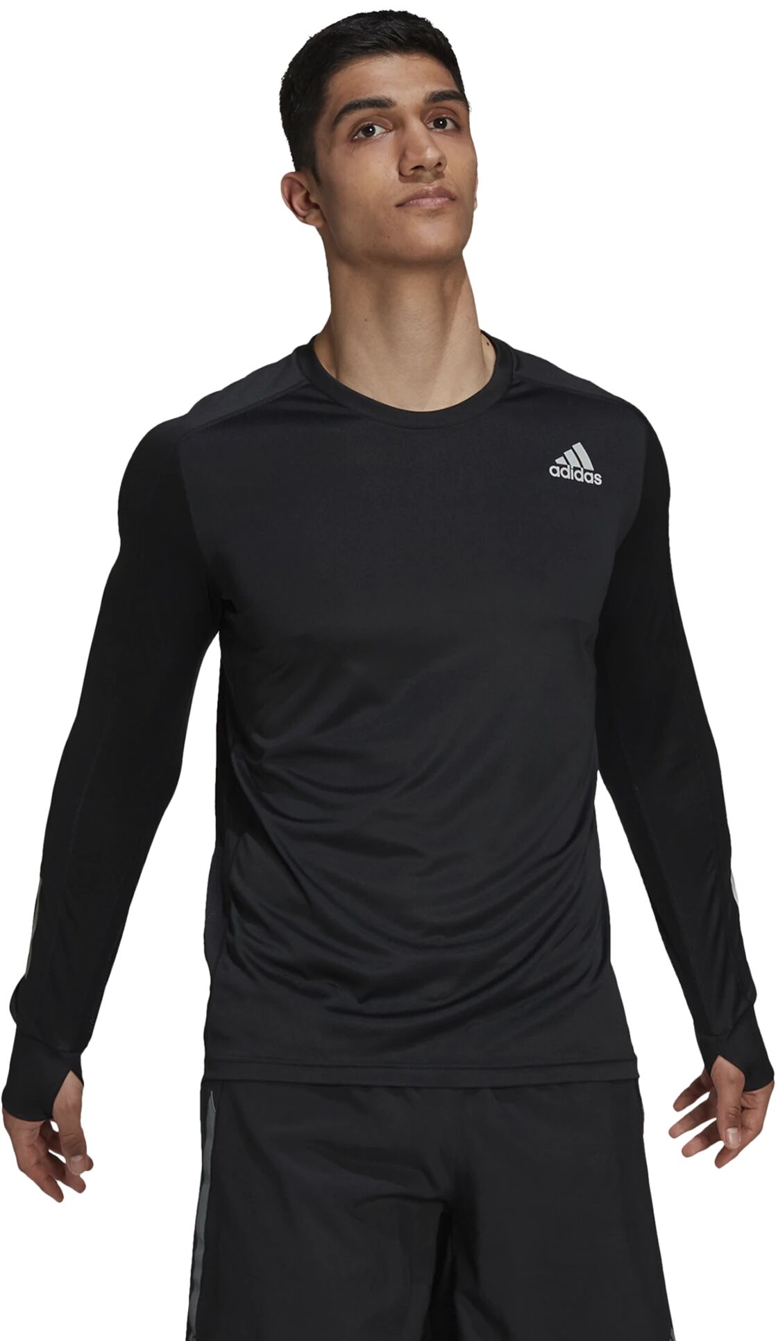 adidas OTR LS M, treningsgenser herre S BLACK/BLACK