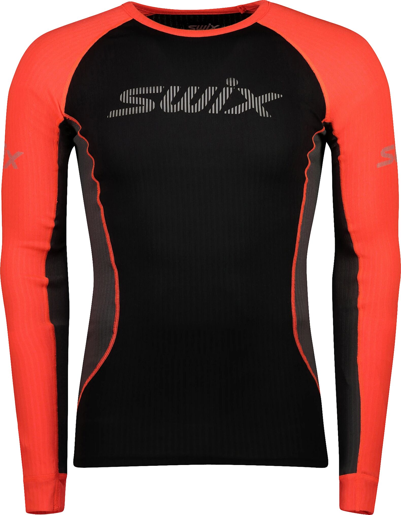 Swix Radiant Race Long Sleeve, treningstopp herre S Neon Red