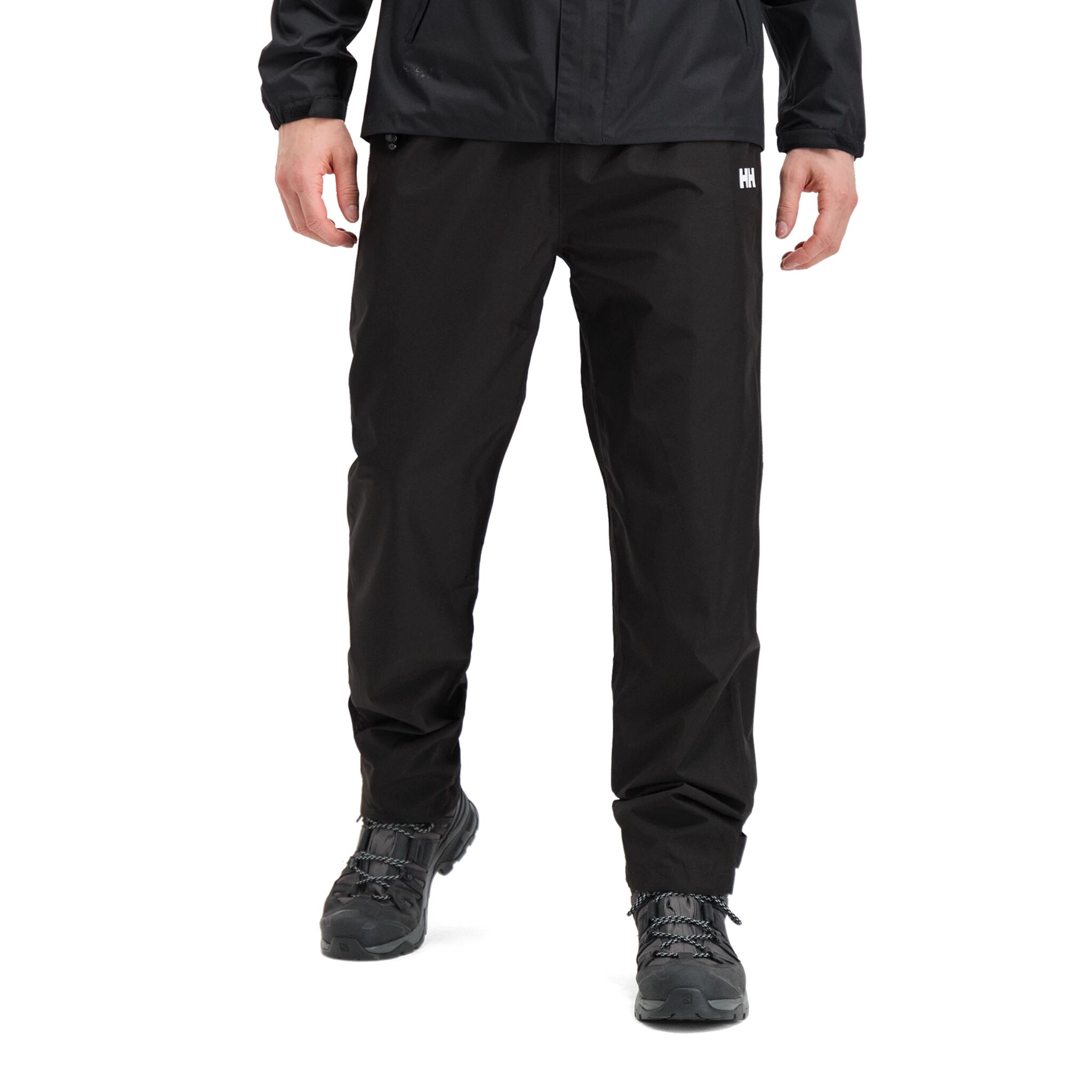 Helly Hansen Portland Rain Pant, regnbukse herre S BLACK