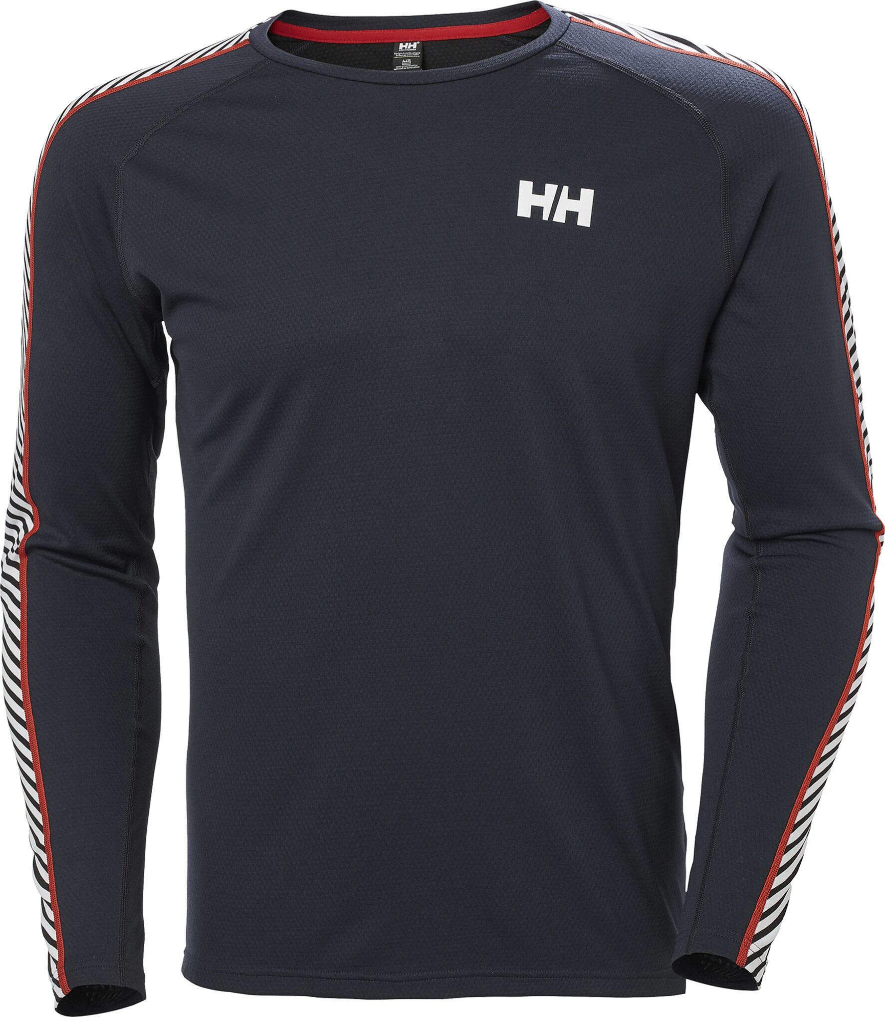 Helly Hansen Lifa Active Stripe Crew, superundertøy herre L 597 NAVY