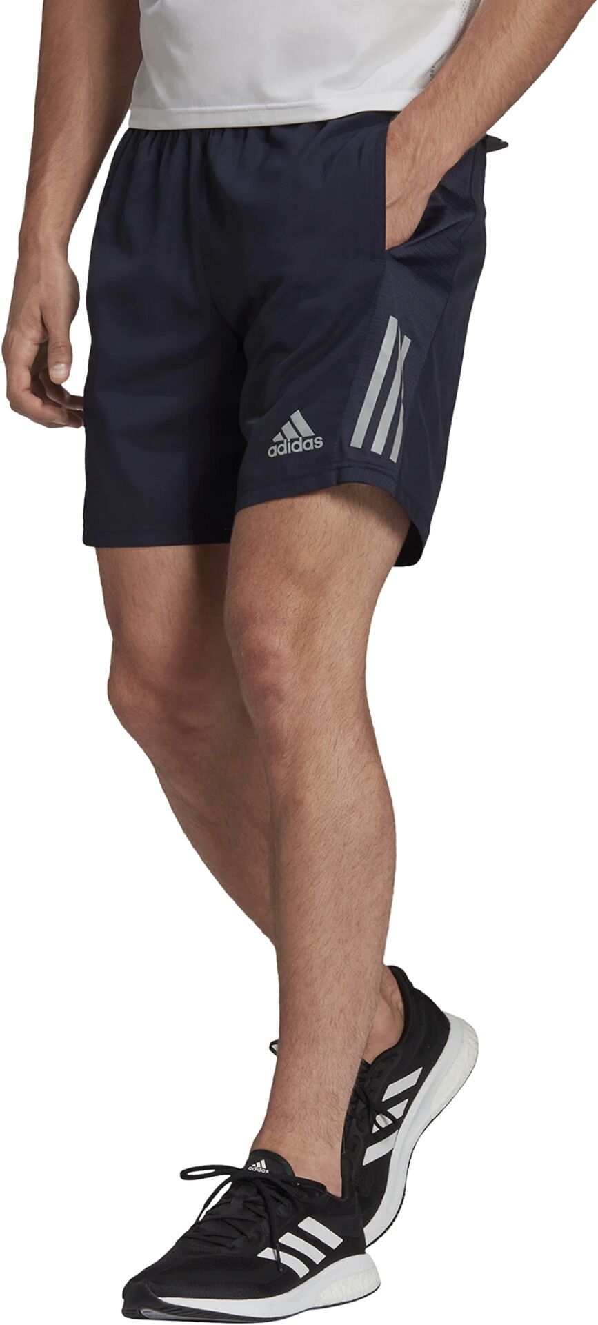 adidas OWN THE RUN SHO, shorts herre XL Legend Ink/reflectiv