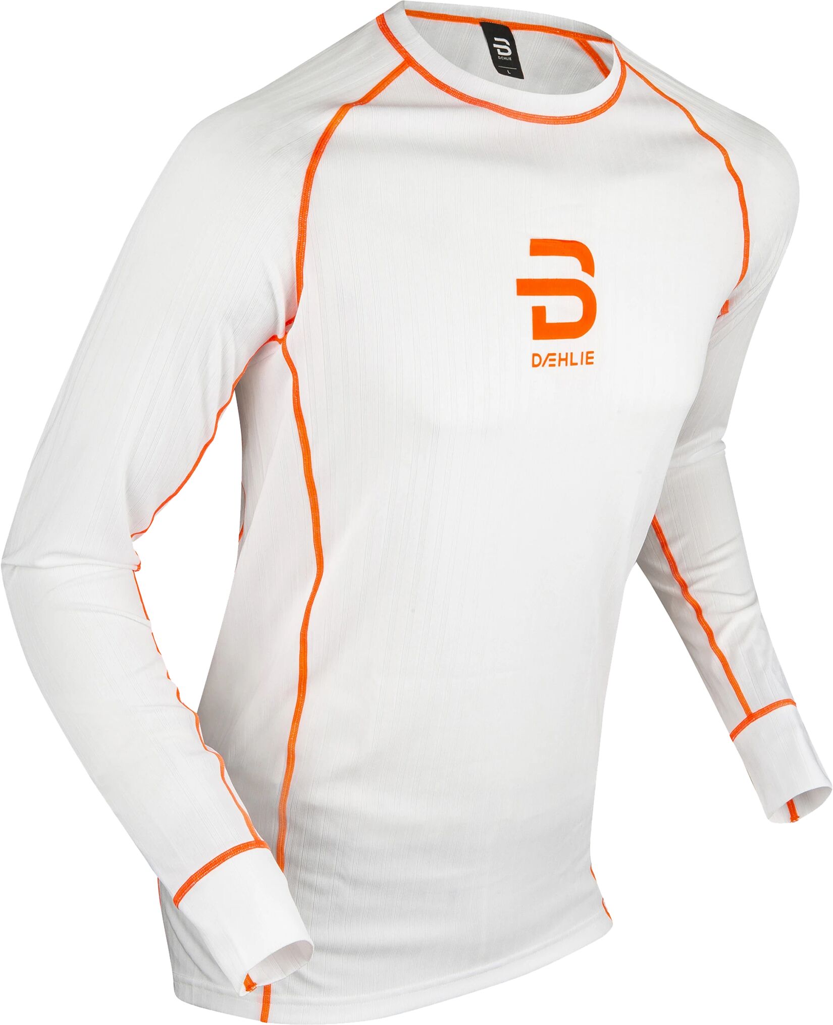 Dæhlie Endurance Tech Long sleeve, superundertøy herre L Shocking Orange