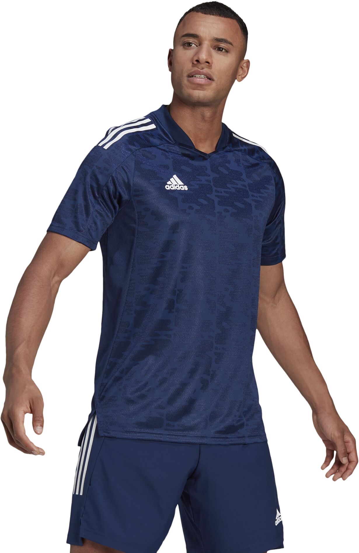 adidas CONDIVO 21 JERSEY PRIMEBLUE, treningstrøye senior 176 Team Navy Blue/white