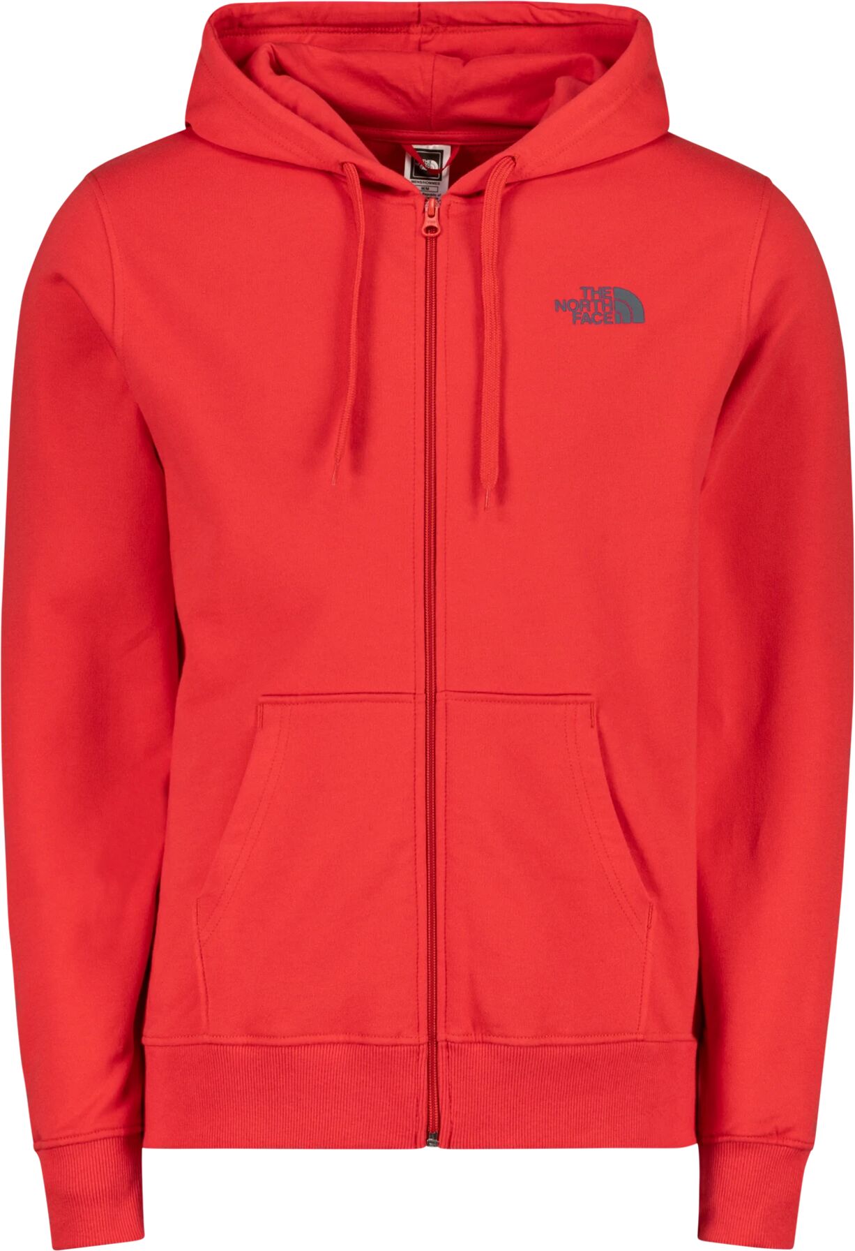 The North Face Biner Graphic Hoodie Full Zip, hettegenser herre XL Rococco red